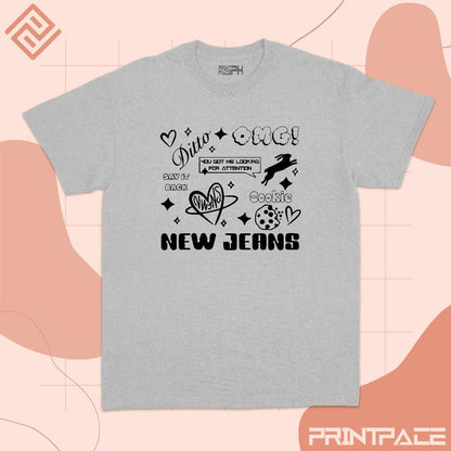 NEWJEANS - Tracklist Kpop Shirt