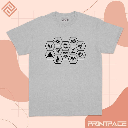 EXO - Classic Polygon Logo  Kpop Shirt