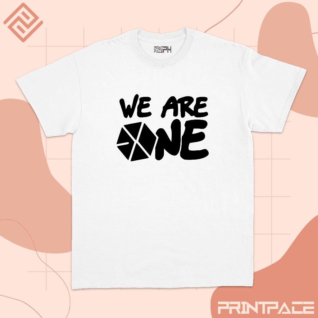 EXO - We Are One Typography Kpop Shirt
