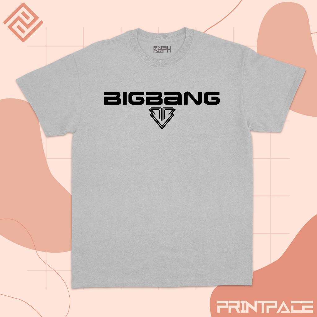 BIGBANG - Typography Logo Kpop Shirt
