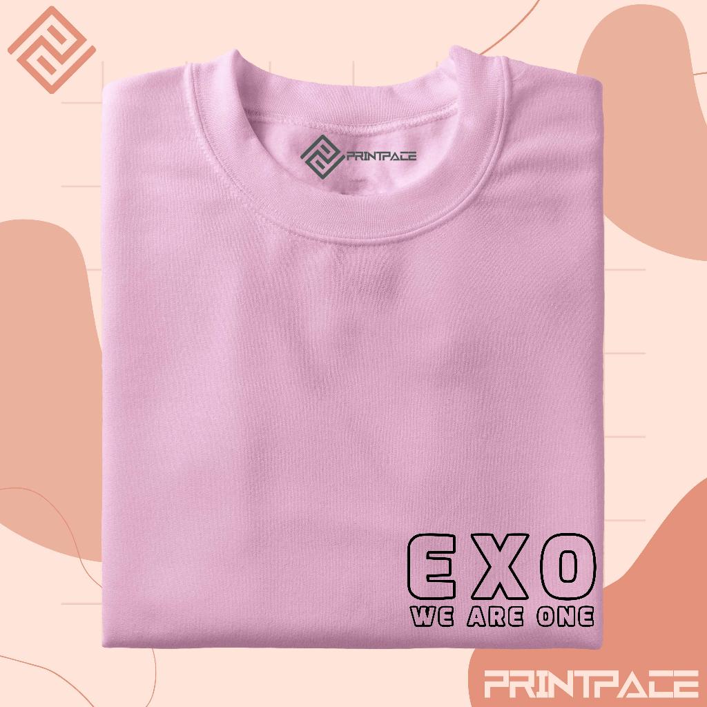EXO - We Are One Inverted Pocket Logo Kpop Shirt