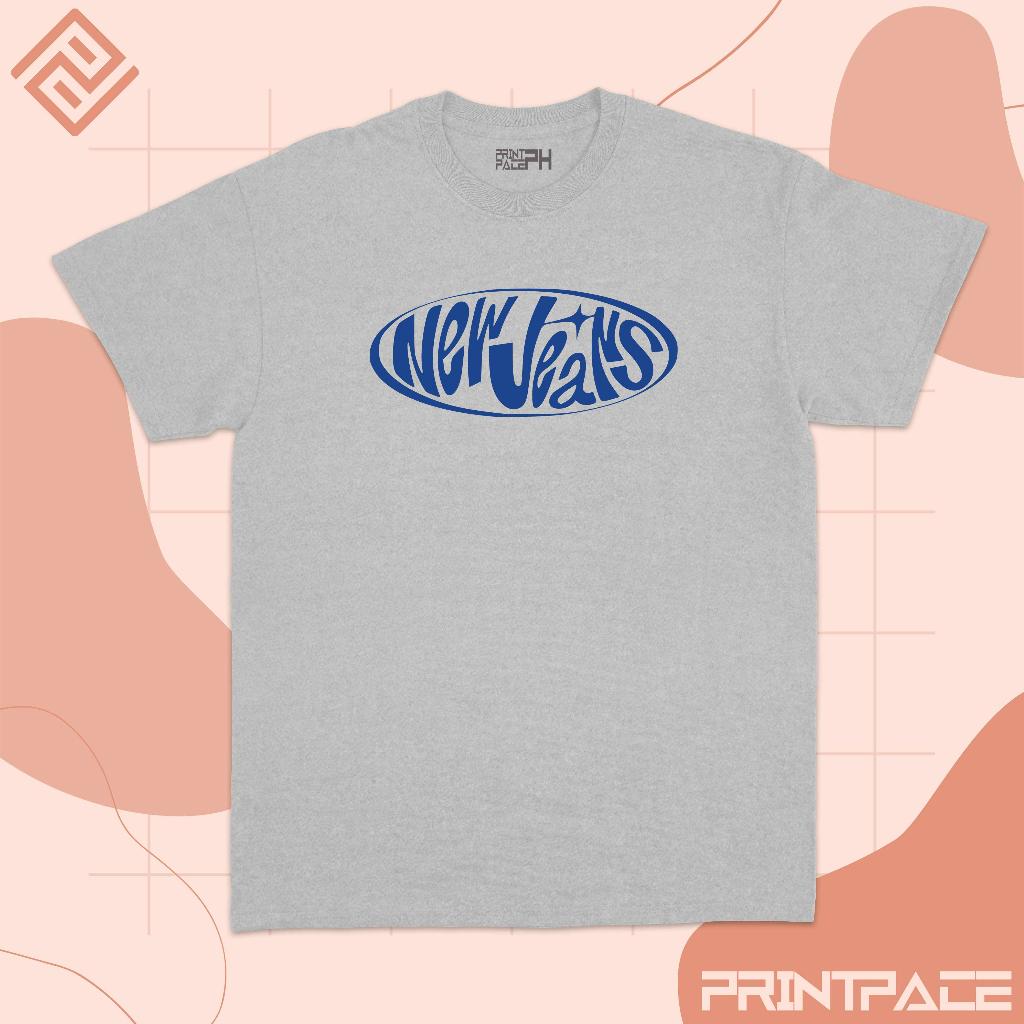 NEWJEANS - Text Graphic Logo Kpop Shirt