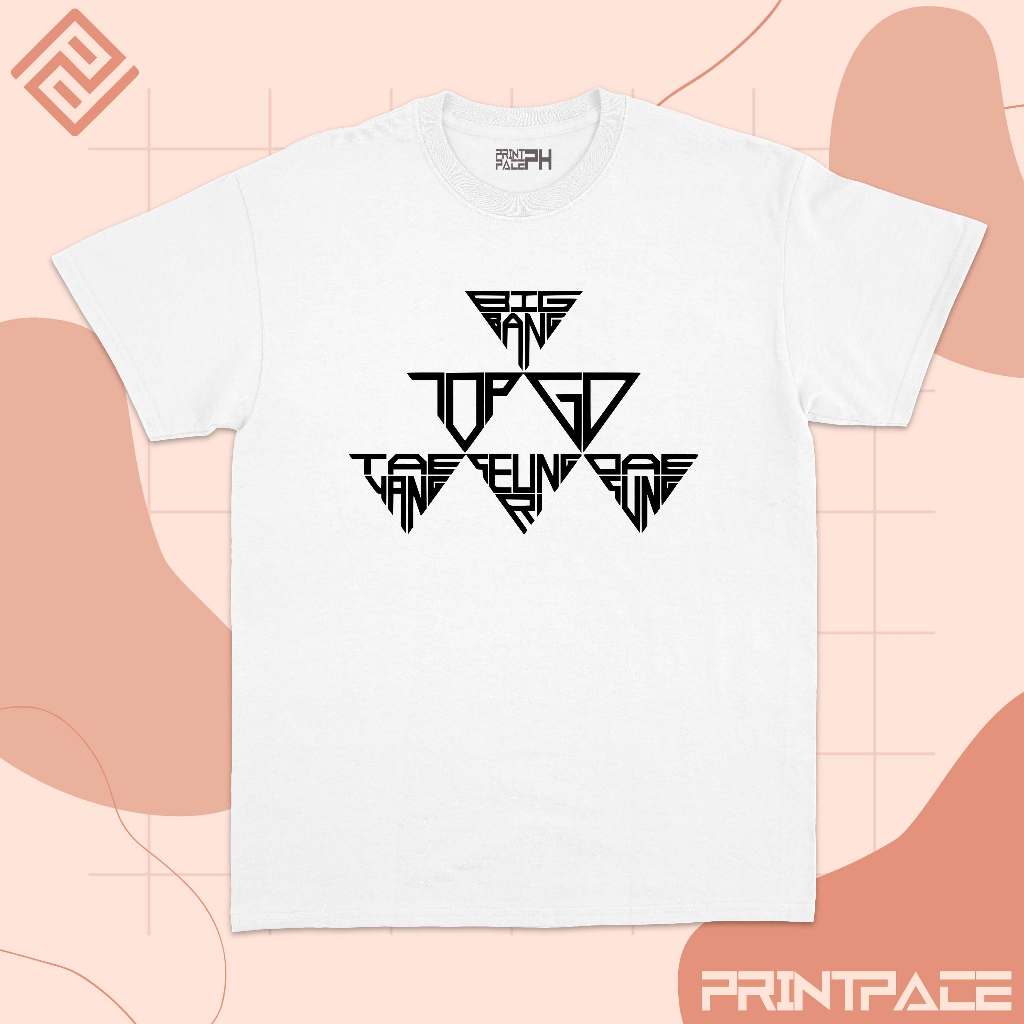 BIGBANG - Typography Logo Kpop Shirt