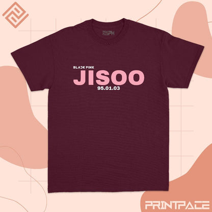 BLACKPINK - Jisoo Typography Kpop Shirt