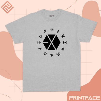 EXO - Circular Logo Kpop Shirt