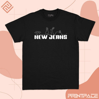 NEWJEANS - Minimalist Logo Kpop Shirt