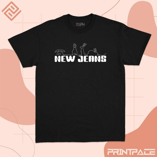 NEWJEANS - Minimalist Logo Kpop Shirt