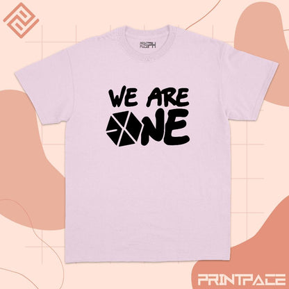EXO - We Are One Typography Kpop Shirt