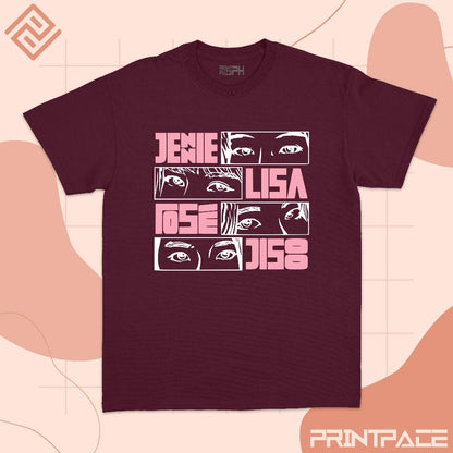 BLACKPINK - Jennie Lisa Rose Jisoo  Kpop Shirt