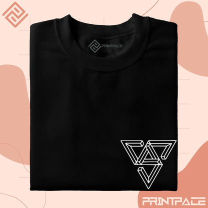 SEVENTEEN - Minimal Pocket Logo Kpop Shirt
