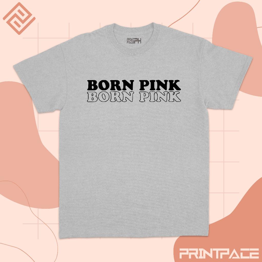 BLACKPINK - Born Pink Text Typography Boom Kpop Shirt