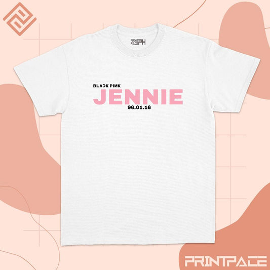 BLACKPINK - Jennie Typography Kpop Shirt