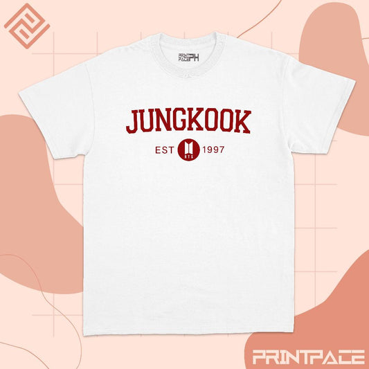 BTS -  Jungkok Minimalist Kpop Shirt