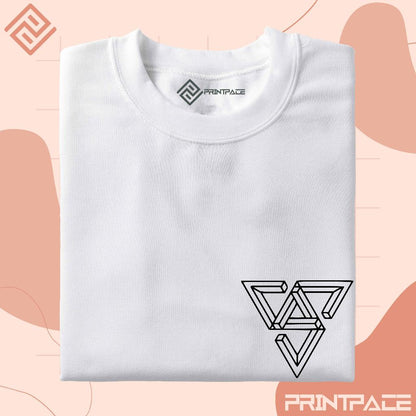 SEVENTEEN - Minimal Pocket Logo Kpop Shirt
