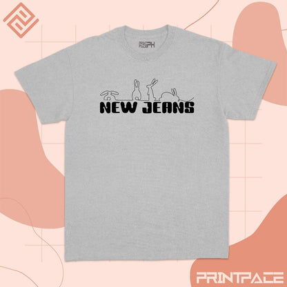 NEWJEANS - Minimalist Logo Kpop Shirt