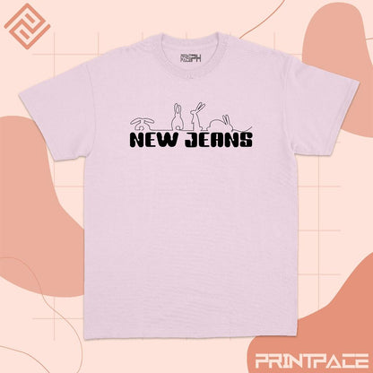 NEWJEANS - Minimalist Logo Kpop Shirt