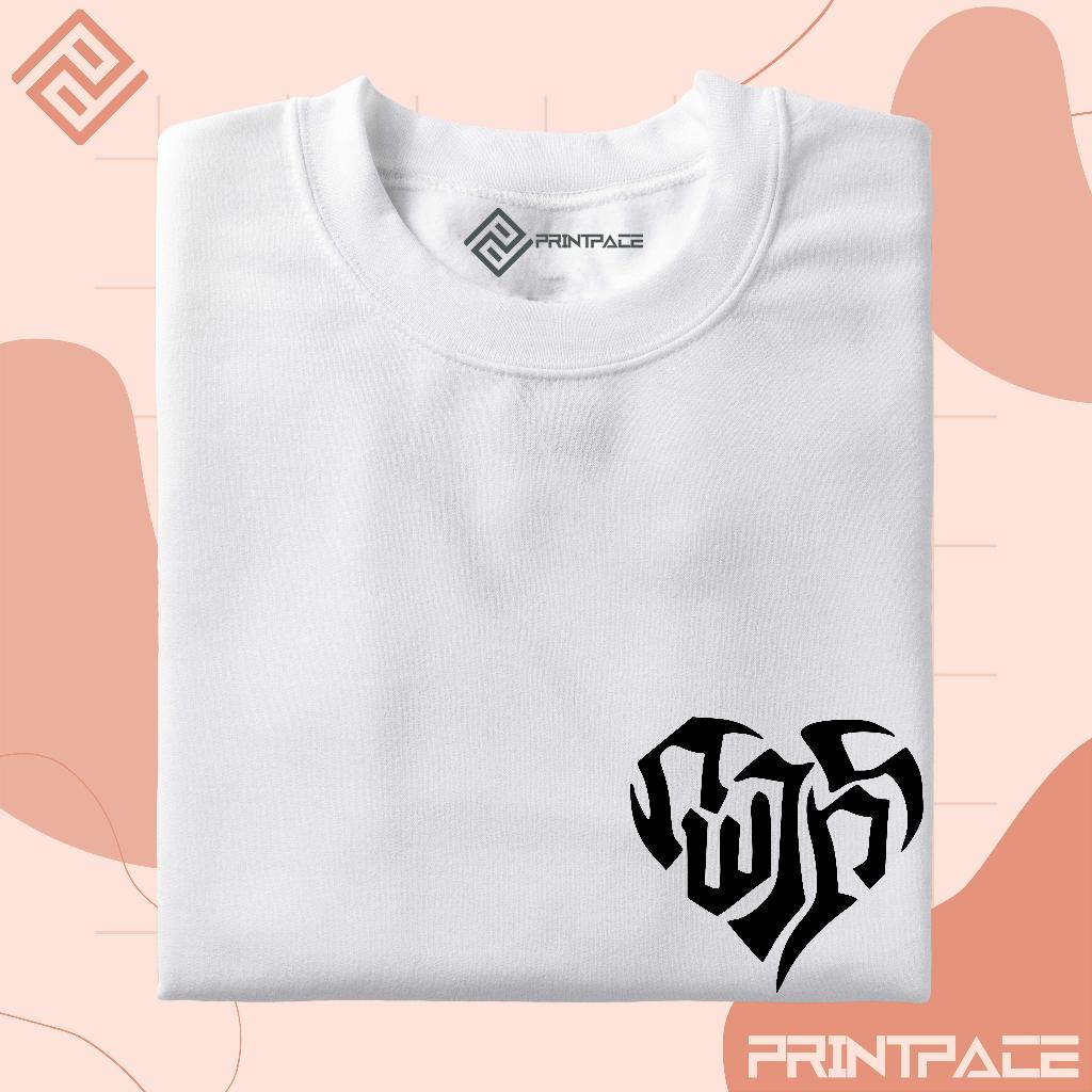 NEWJEANS - Heart Pocket Logo Kpop Shirt