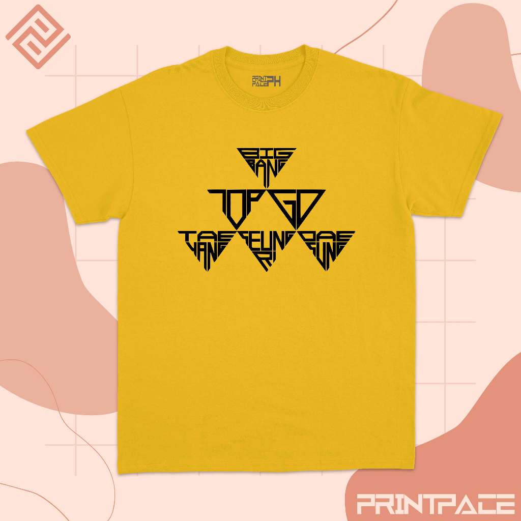 BIGBANG - Typography Logo Kpop Shirt