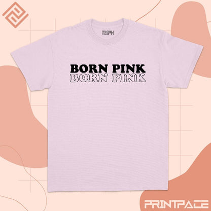 BLACKPINK - Born Pink Text Typography Boom Kpop Shirt