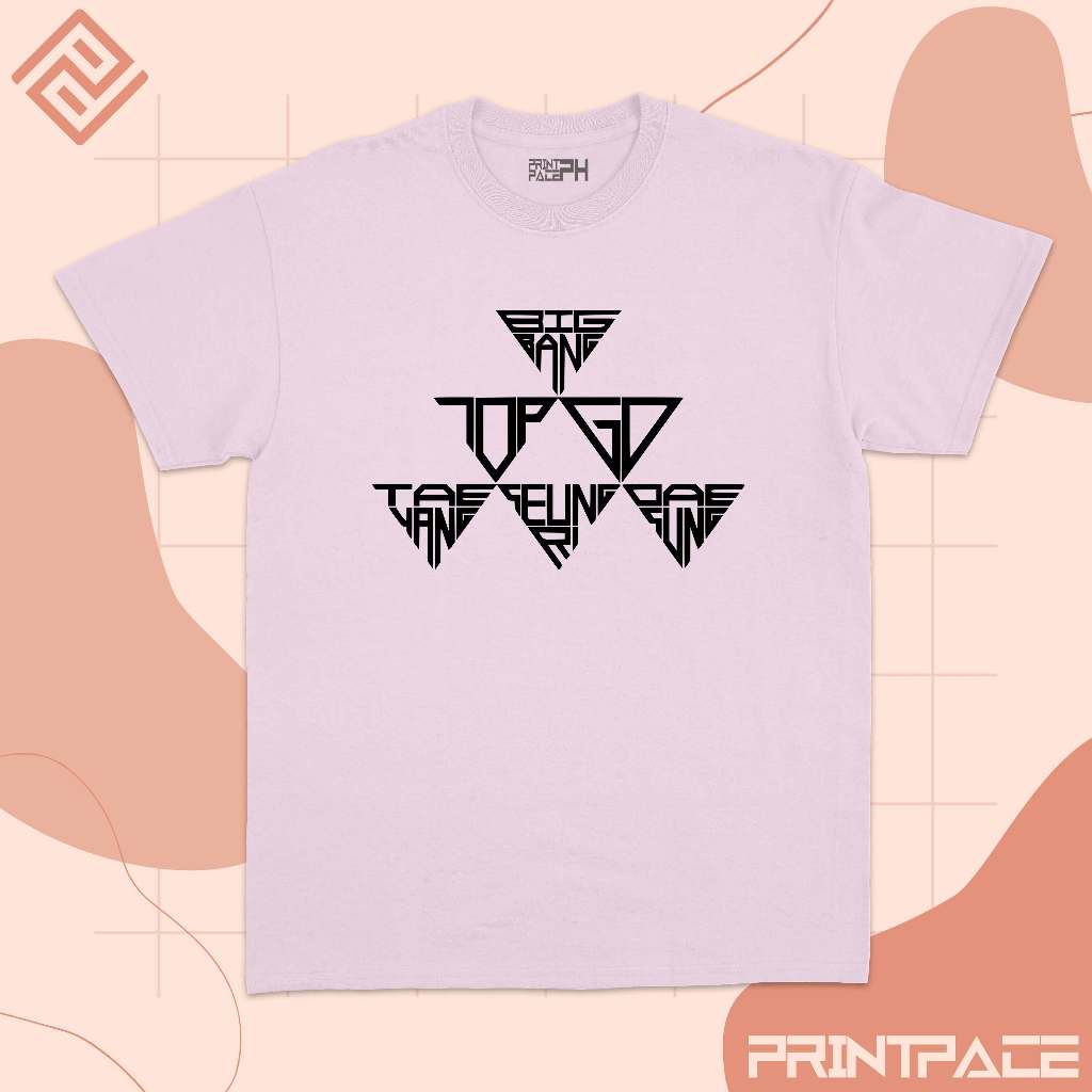 BIGBANG - Typography Logo Kpop Shirt
