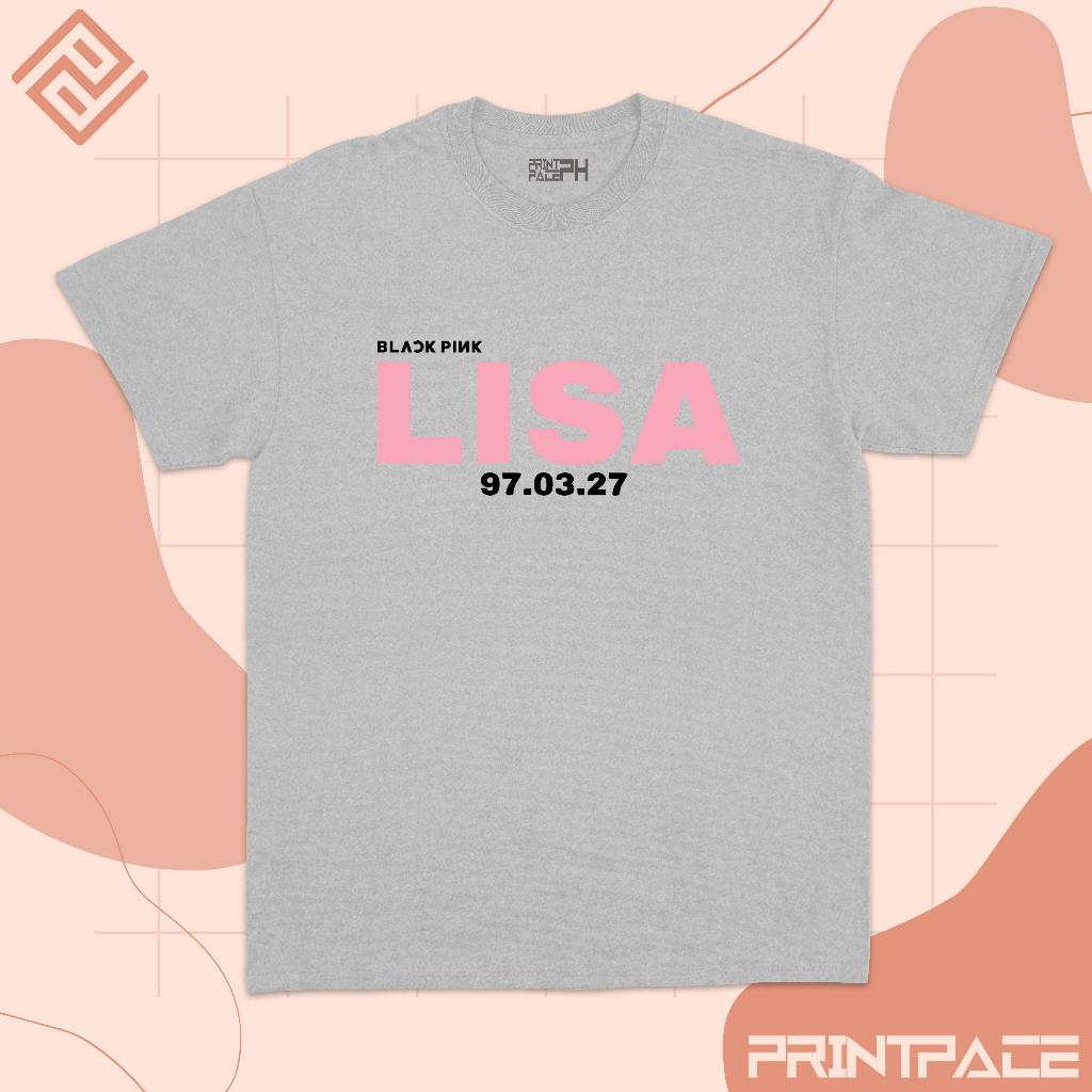 BLACKPINK - Lisa Typography Kpop Shirt