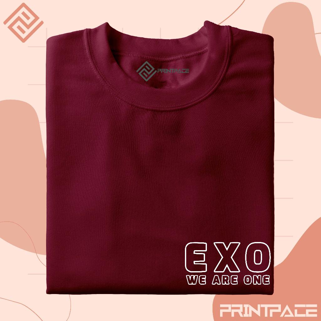 EXO - We Are One Inverted Pocket Logo Kpop Shirt