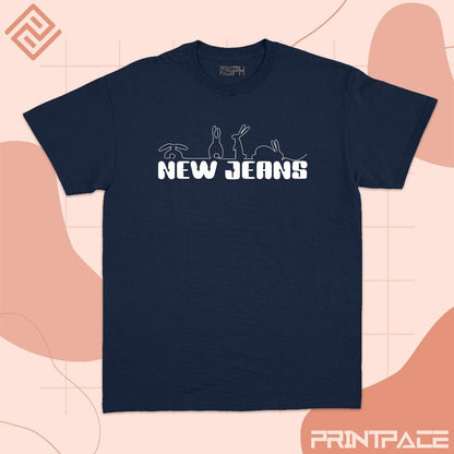 NEWJEANS - Minimalist Logo Kpop Shirt