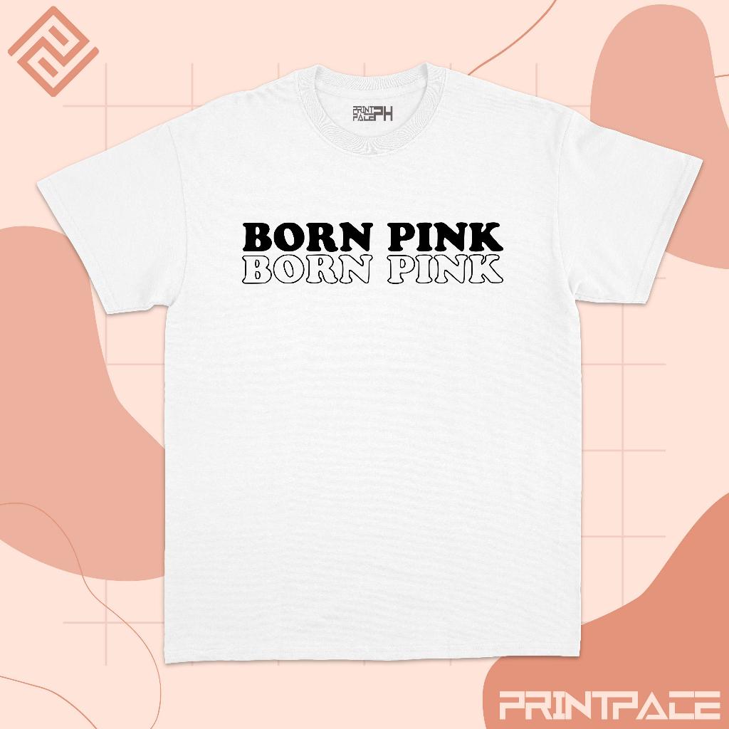 BLACKPINK - Born Pink Text Typography Boom Kpop Shirt
