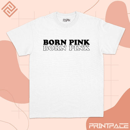 BLACKPINK - Born Pink Text Typography Boom Kpop Shirt