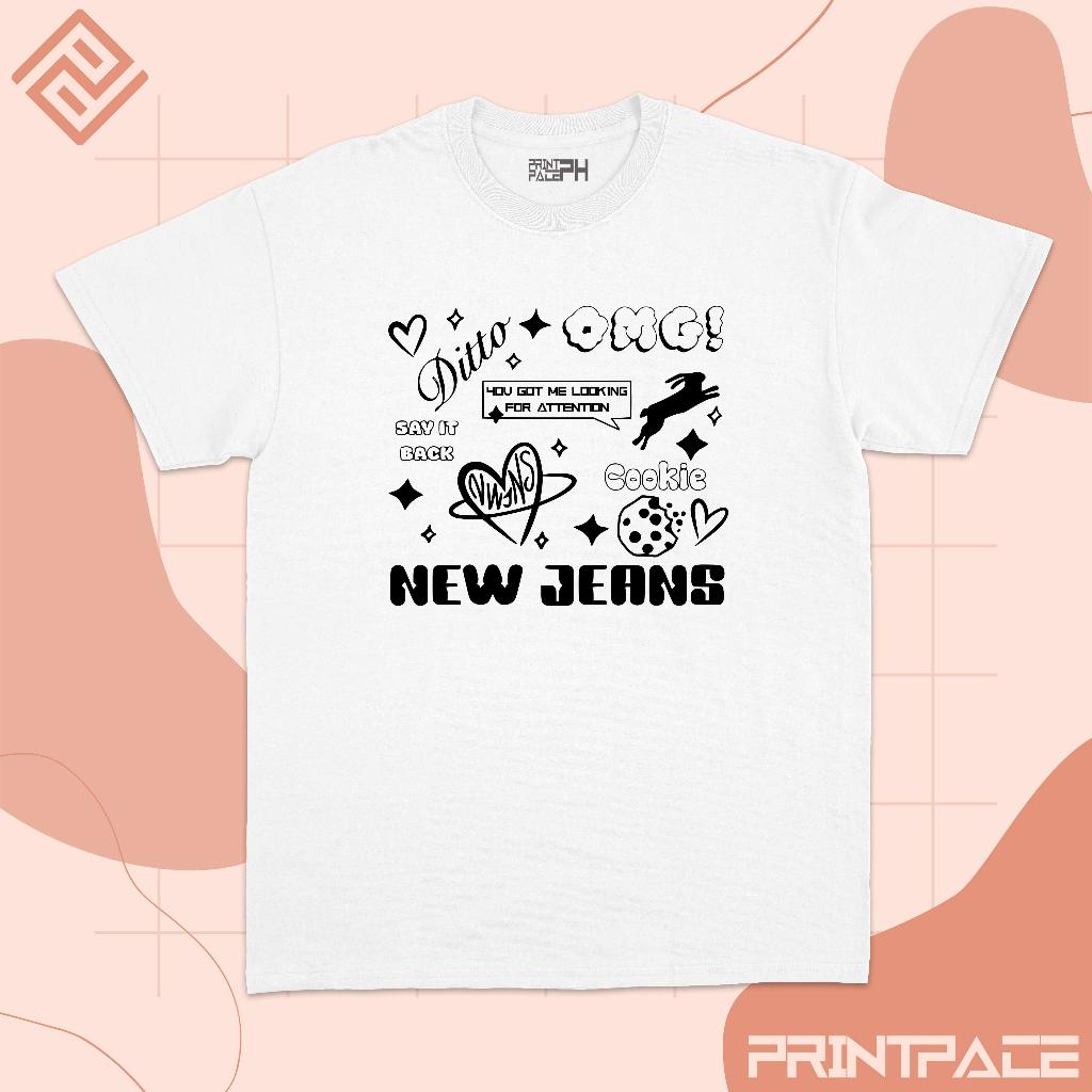 NEWJEANS - Tracklist Kpop Shirt