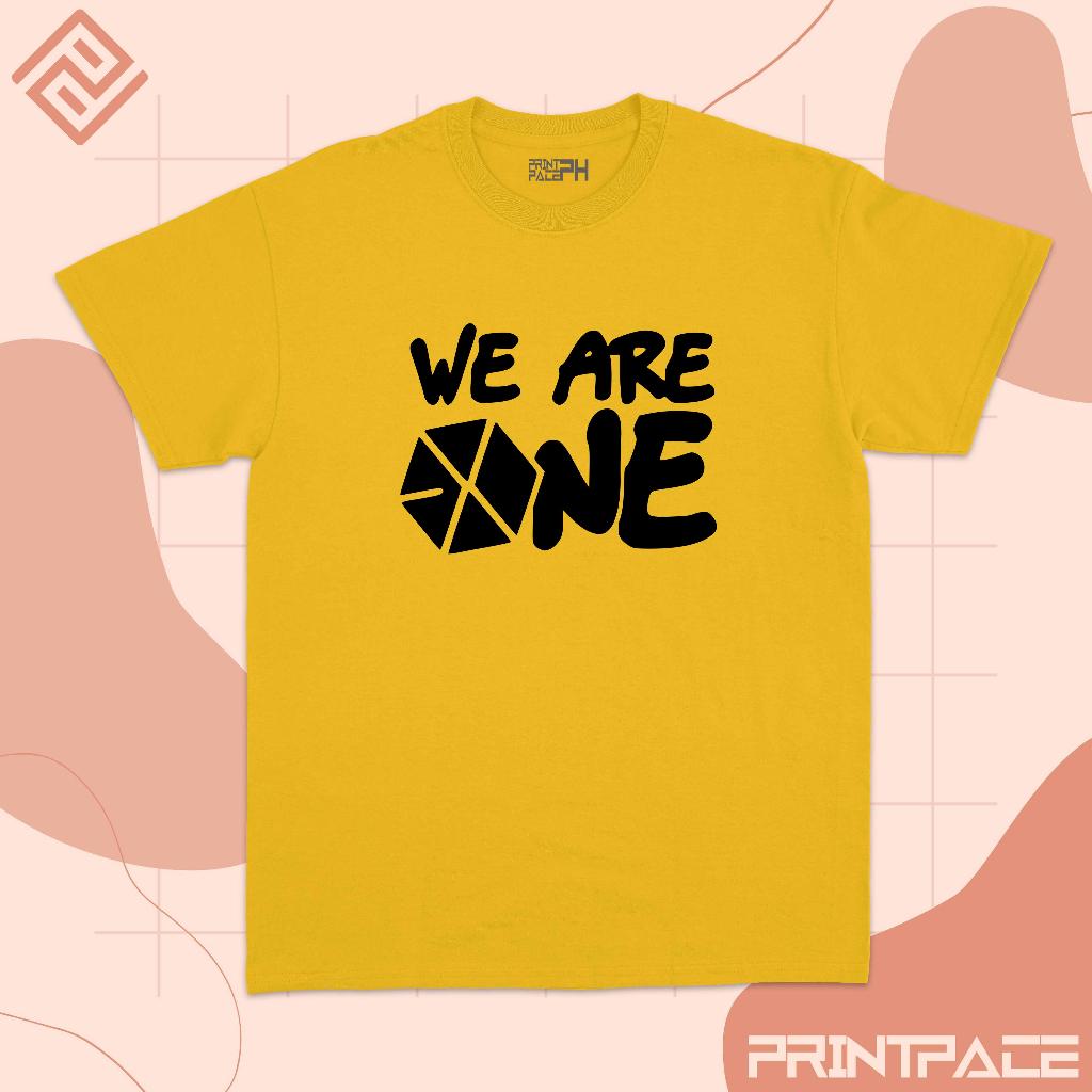 EXO - We Are One Typography Kpop Shirt