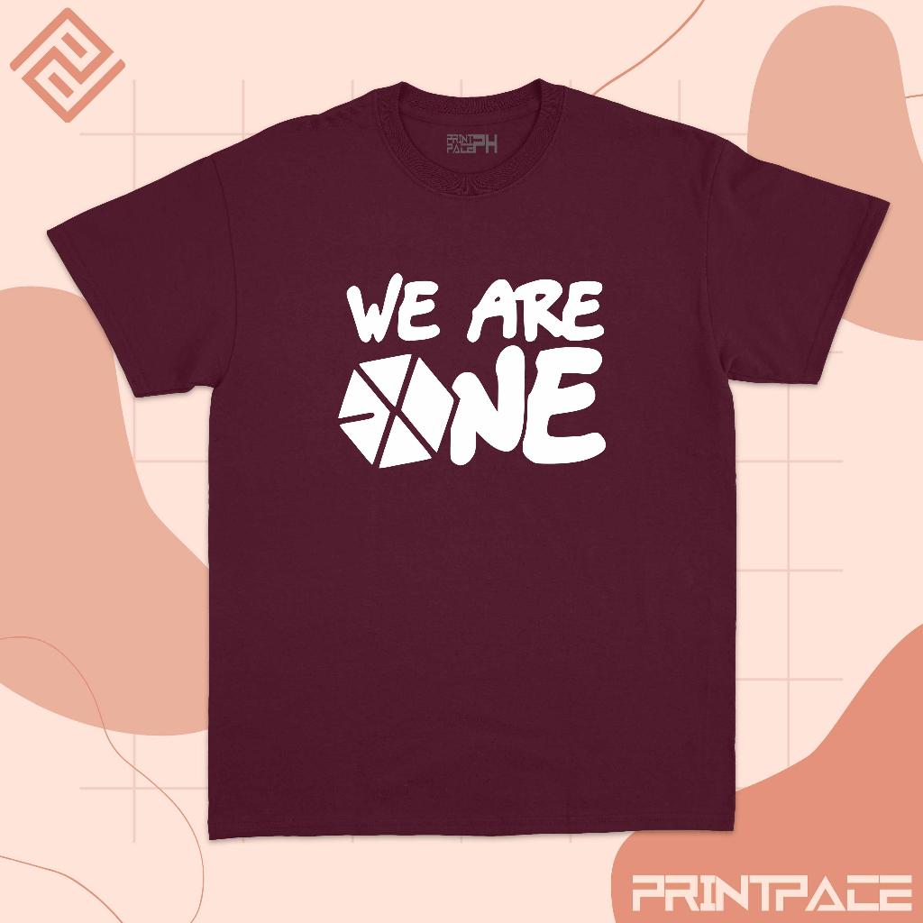 EXO - We Are One Typography Kpop Shirt