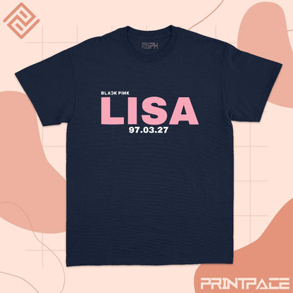 BLACKPINK - Lisa Typography Kpop Shirt