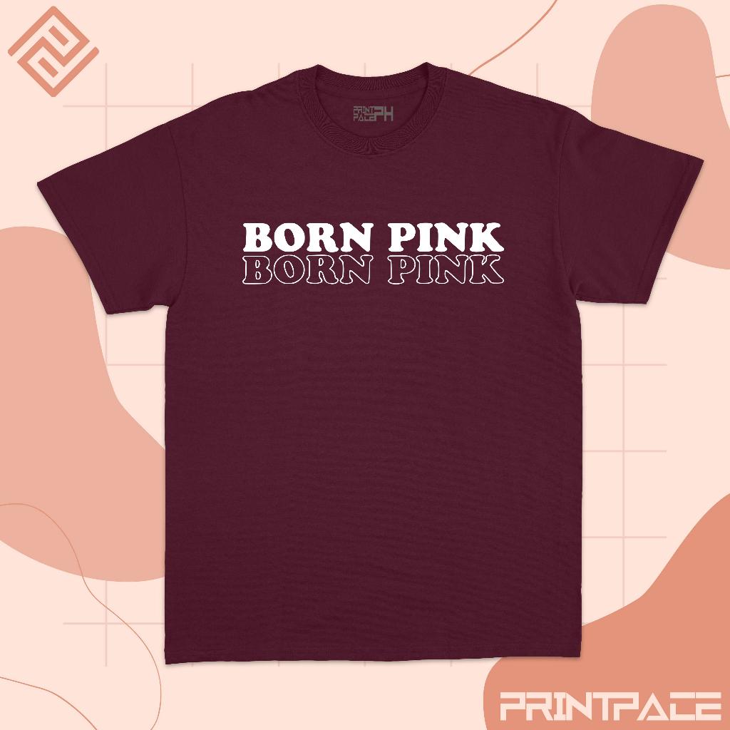 BLACKPINK - Born Pink Text Typography Boom Kpop Shirt