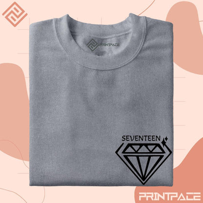 SEVENTEEN - Carat Classic Pocket Logo Kpop Shirt