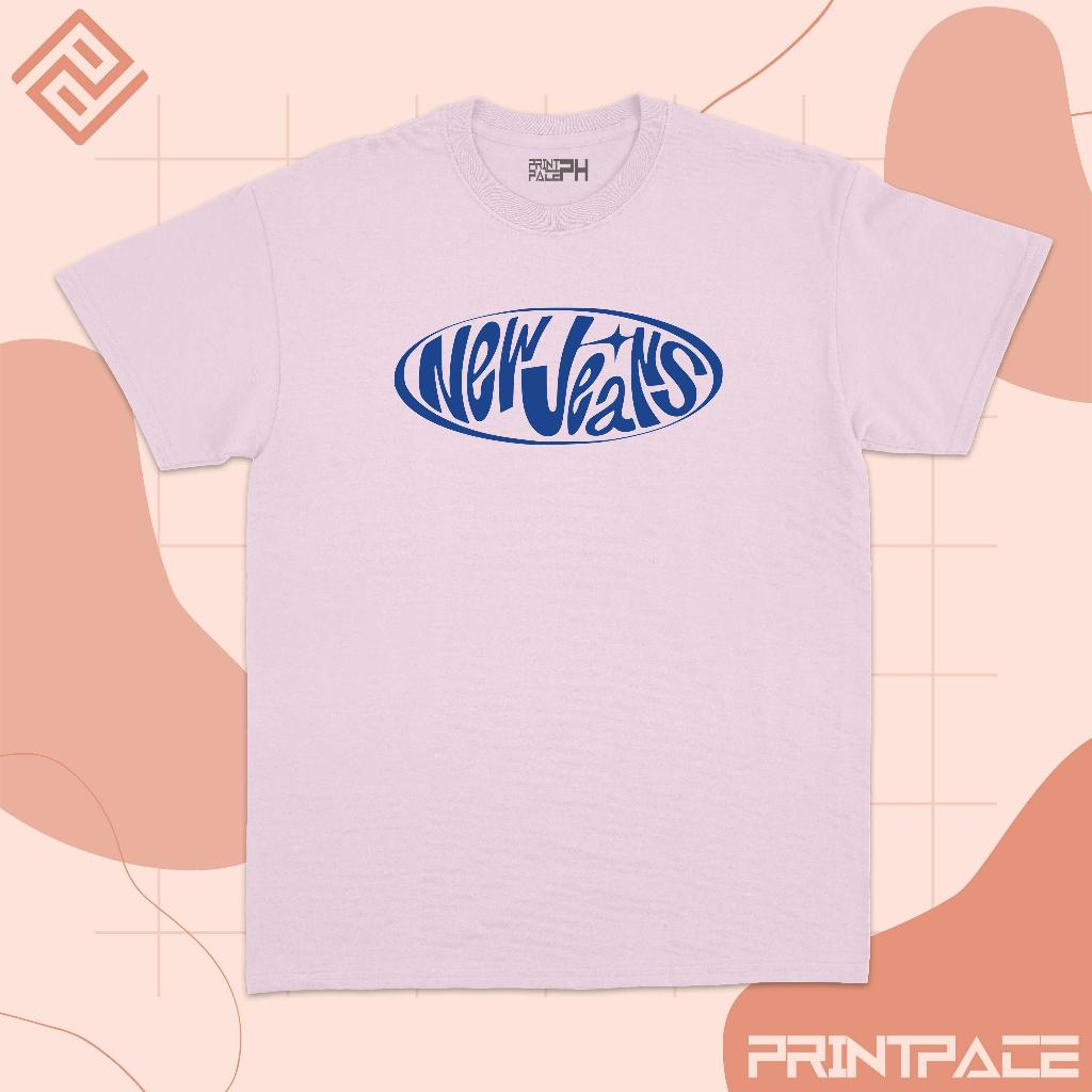 NEWJEANS - Text Graphic Logo Kpop Shirt