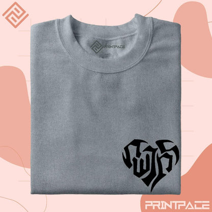 NEWJEANS - Heart Pocket Logo Kpop Shirt