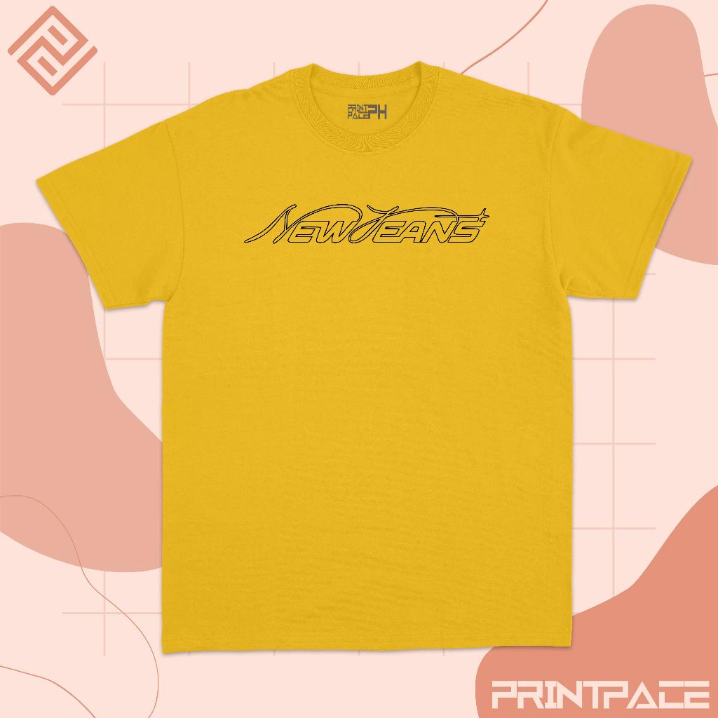 NEWJEANS -  Skeleton Text Logo Kpop Shirt