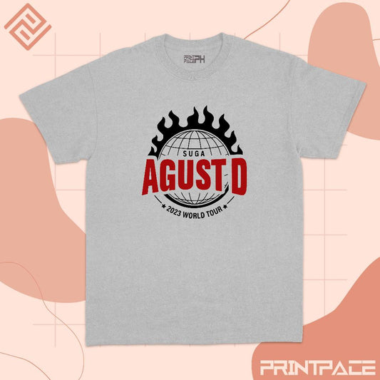 BTS -  Agust D World Tour Kpop Shirt