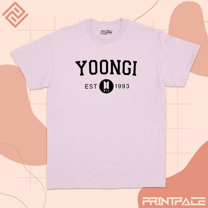BTS -  Yoongi Minimalist Kpop Shirt