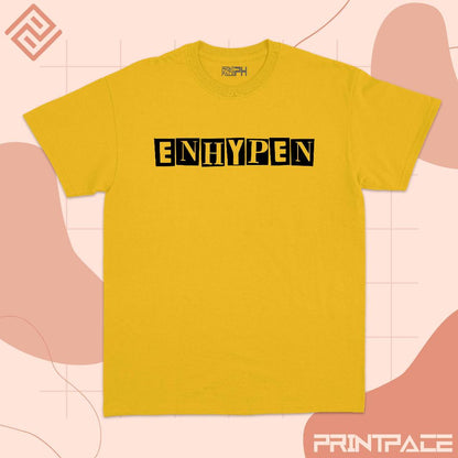 ENHYPEN - Text Typography Kpop Shirt
