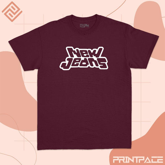 NEWJEANS - NWJNS Typography Kpop Shirt