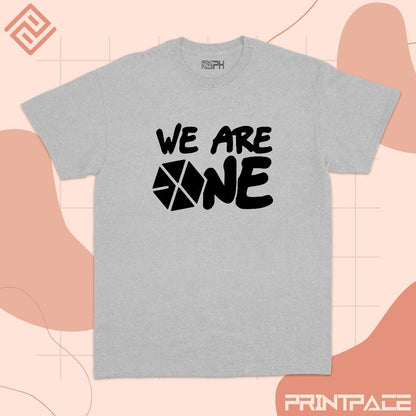 EXO - We Are One Typography Kpop Shirt