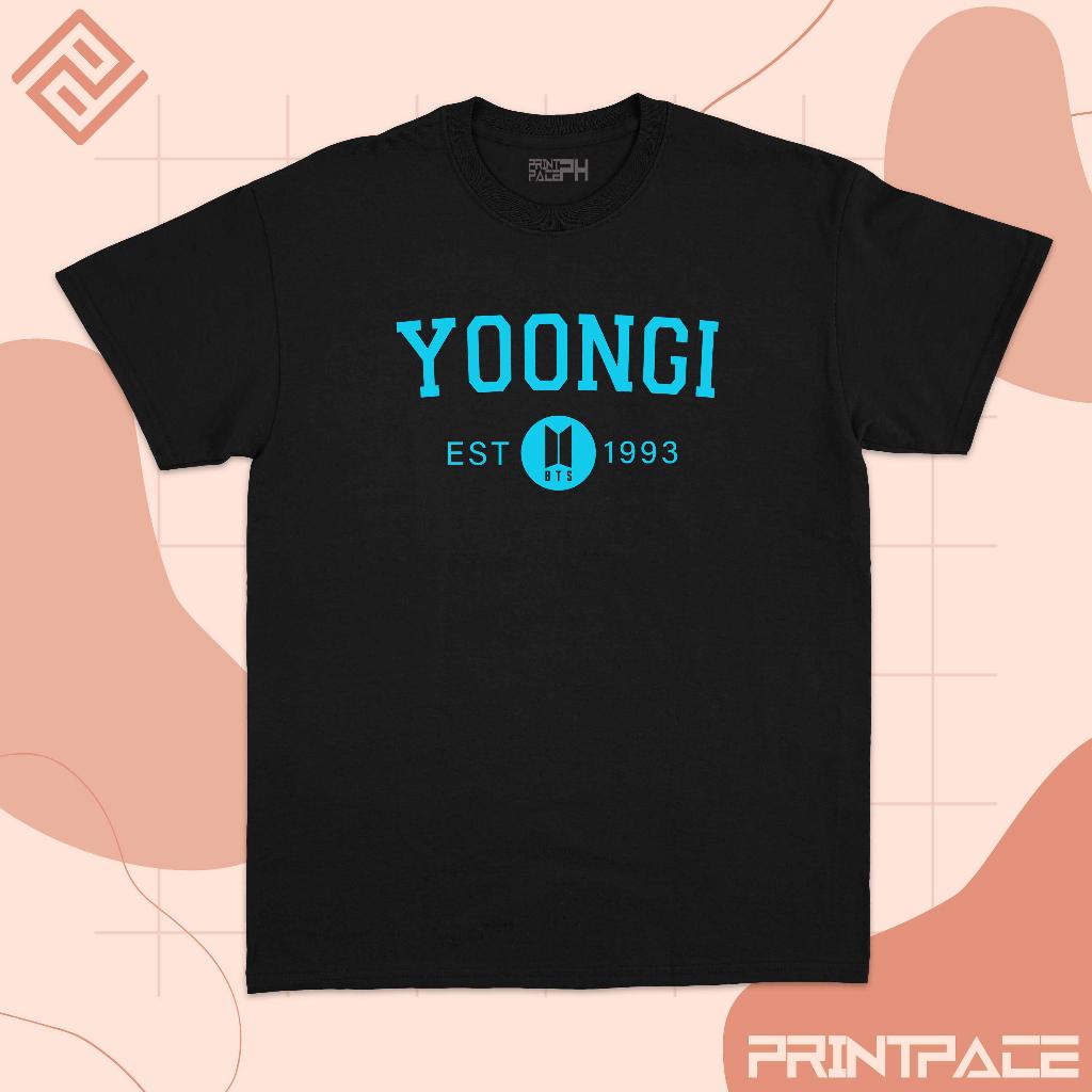 BTS -  Yoongi Minimalist Kpop Shirt