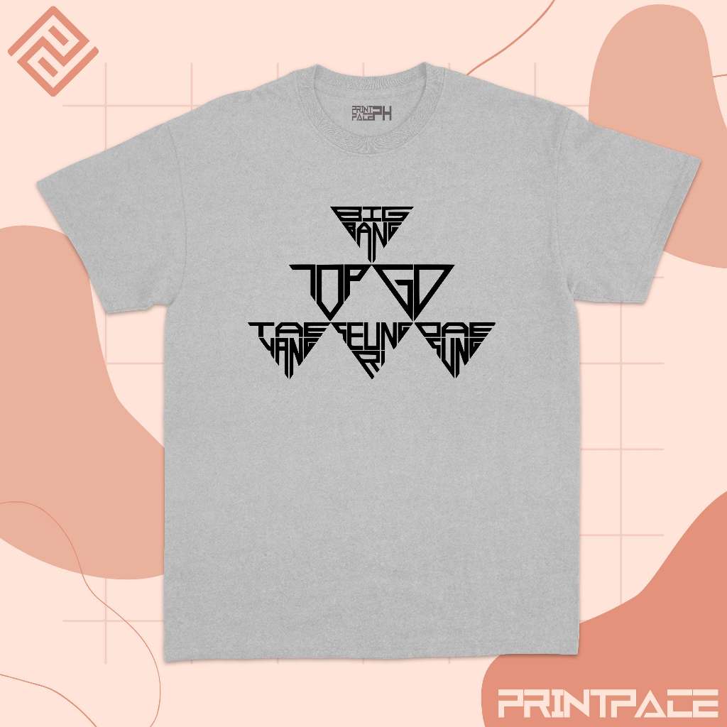 BIGBANG - Typography Logo Kpop Shirt