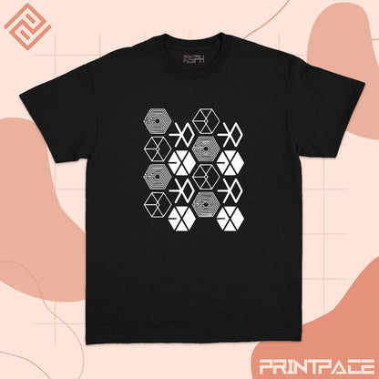 EXO - Pattern Logo  Kpop Shirt