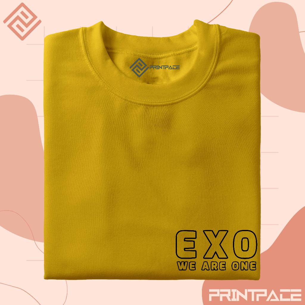 EXO - We Are One Inverted Pocket Logo Kpop Shirt