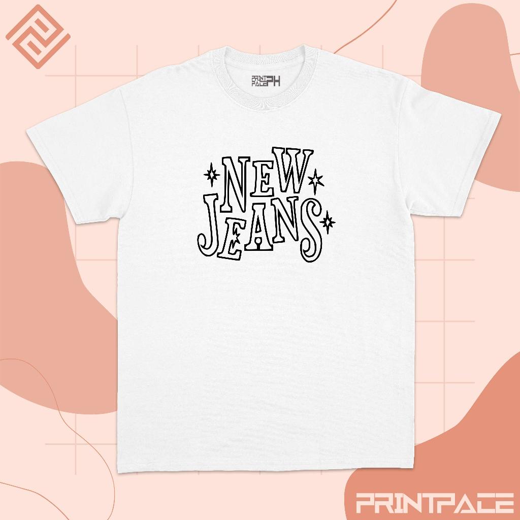 NEWJEANS - Typographic Logo Kpop Shirt