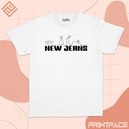 NEWJEANS - Minimalist Logo Kpop Shirt