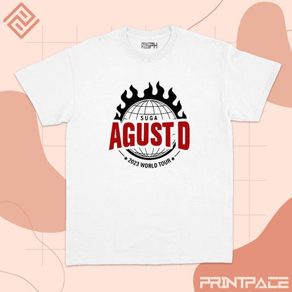 BTS -  Agust D World Tour Kpop Shirt